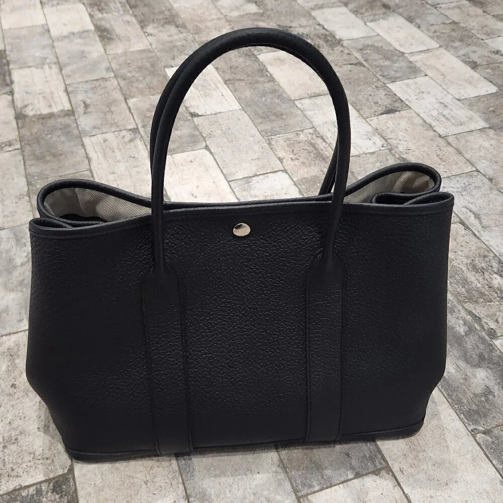 Hermes Garden Party Leather Tote